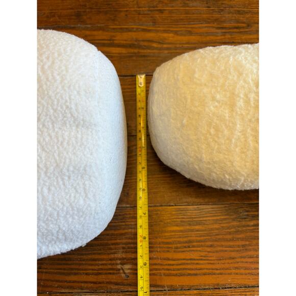 Pair of JCPenney Home Collection festive beanie bottom standing snowmen decor - Picture 9 of 10